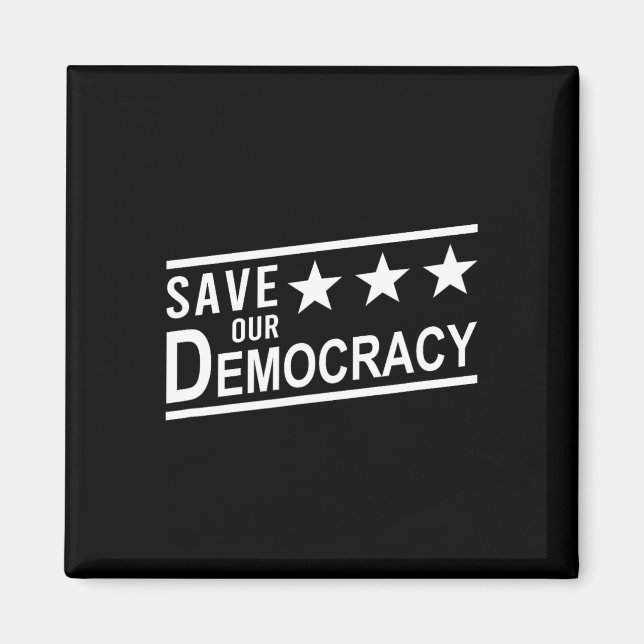 Imán Salvemos Nuestra Democracia Protesta Anti-trump  (Frente)