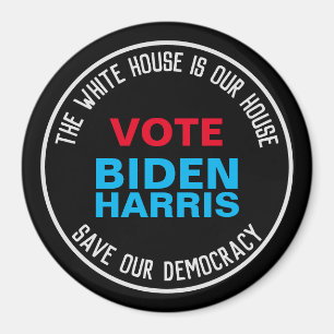 Imán Salvemos nuestro voto democrático BIDEN Refrigerad