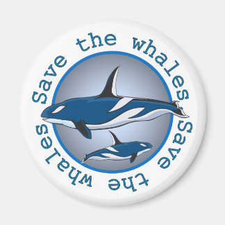 Imán Salven a las ballenas