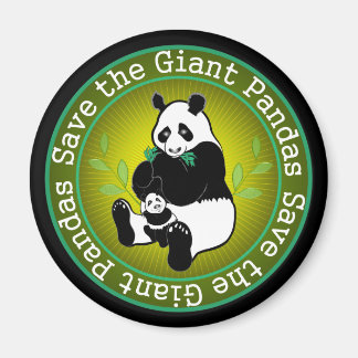 Imán Salven a los gigantes pandas
