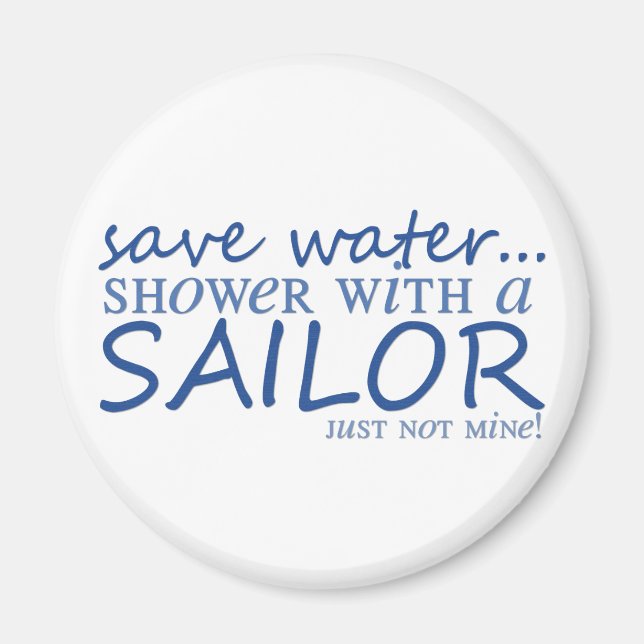 Imán Salven agua... (Frente)