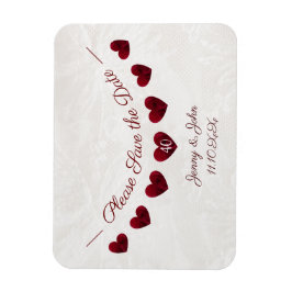 Imán Salven el 40 aniversario del boda de ruby