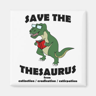 Imán Salven El Dinosaurio Del Tesauro