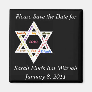 Imán Salven la cita Bar o Bat Mitzvah