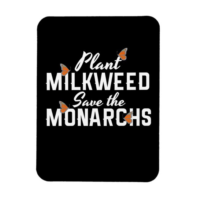 Imán Salven La Mariposa De Los Monarcas (Vertical)