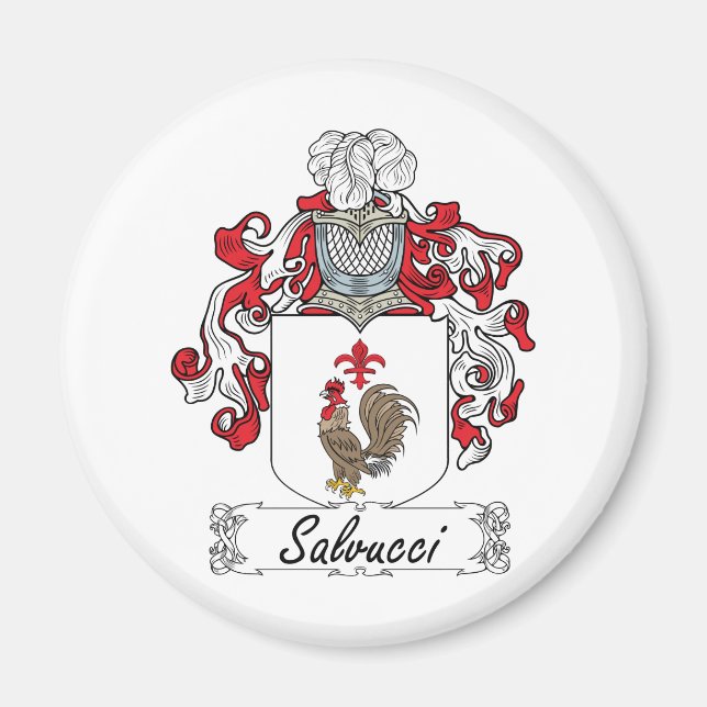 Imán Salvucci Family Crest (Frente)