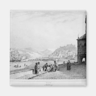 Imán Salzburg, grabada por Bayot y Cuvilier, 1840