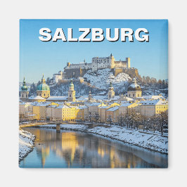 Imán Salzburgo Austria Travel Winter