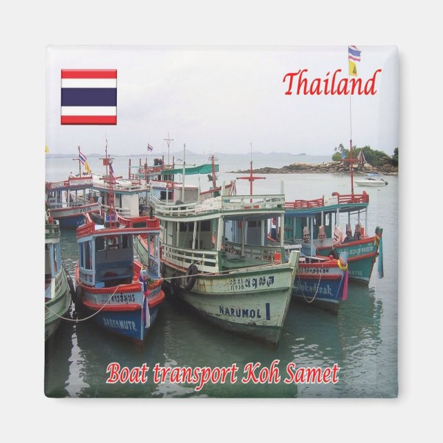 Imán SAMET zTH015 KO cerca de RAYONG, Tailandia, Fridge (Frente)