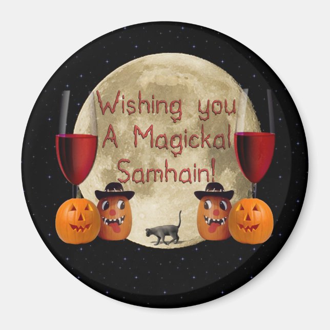 Imán Samhain Mágico (Frente)