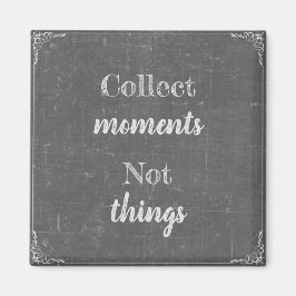 Imán Sammeln Momente, nicht Dinge