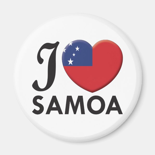 Imán Samoa Love (Frente)