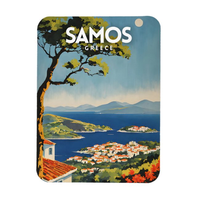 Imán Samos Travel (Vertical)