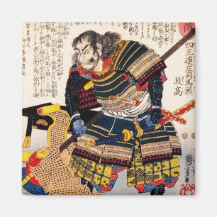 Imán Samurai, guerrero japonés clásico tradicional de G