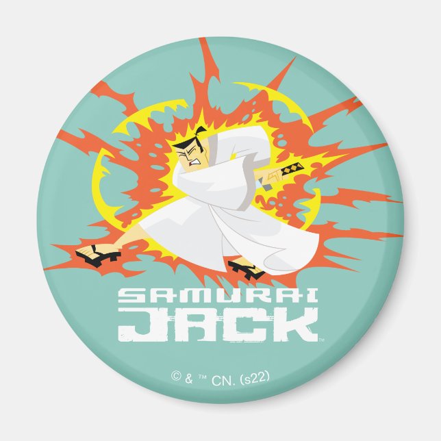 Imán Samurai Jack Energy Graphic (Frente)