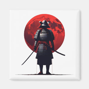 Imán Samurai japonés