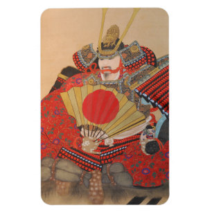 Imán Samurai japonés