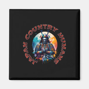 Imán Samurai Spirit - Pegatina del honor del guerrero