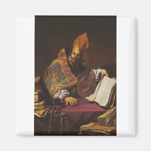 Imán San Ambrosio Padre de la Iglesia Católica