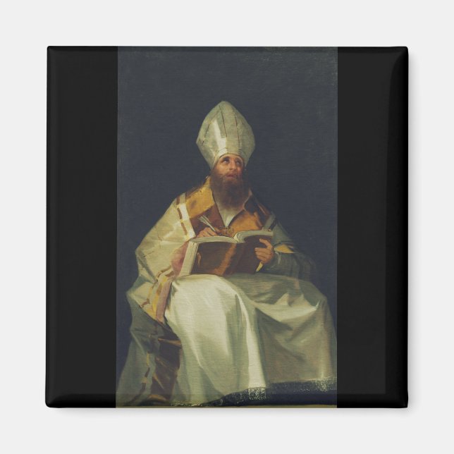 Imán San Ambrosio por Francisco de Goya (Frente)