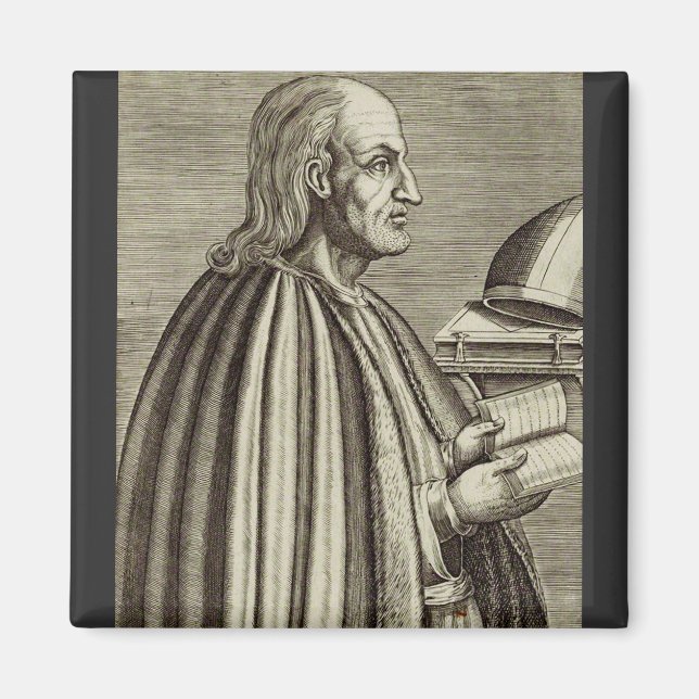 Imán San Anselmo de Canterbury Doctor de la Iglesia (Frente)
