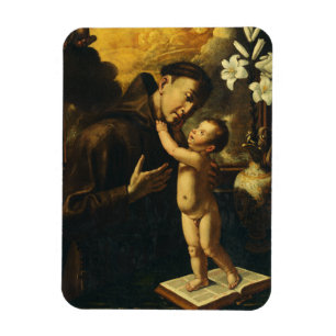 Imán San Antonio de Padua con el Niño Jesús