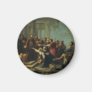 Imán San Antonio de Padua por Willem van Herp