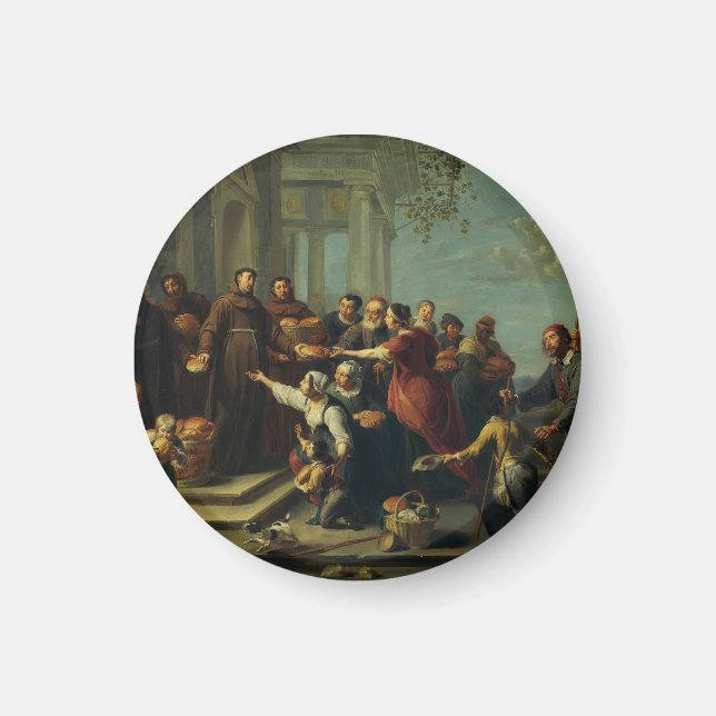 Imán San Antonio de Padua por Willem van Herp (Frente)