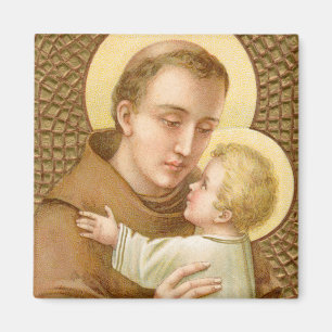 Imán San Antonio de Padua y el Niño Jesús (JM 05)
