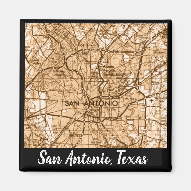 Imán San Antonio Texas (Frente)