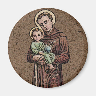 Imán San Antonio y el Niño Jesús