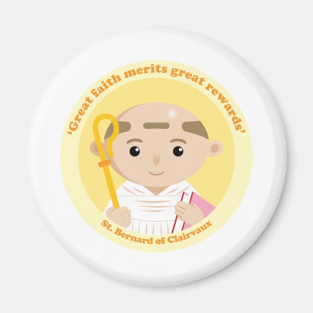 Imán San Bernardo de Clairvaux (Frente)