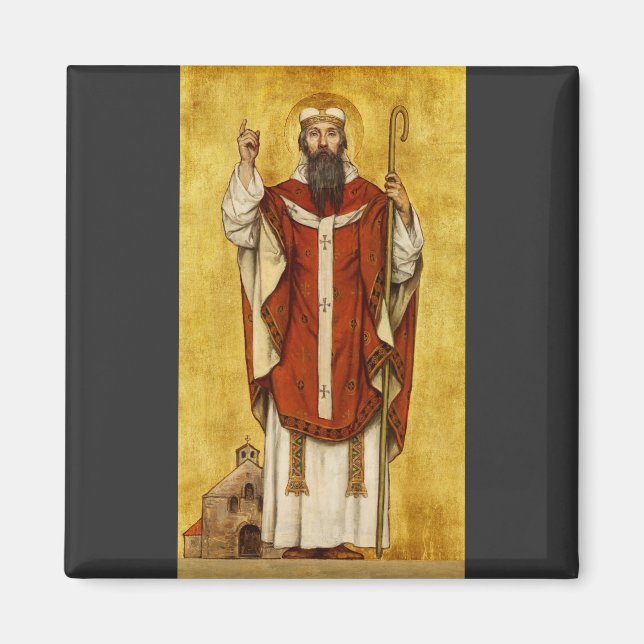 Imán San Bonifacio de Maguncia - Patrono de los educado (Frente)
