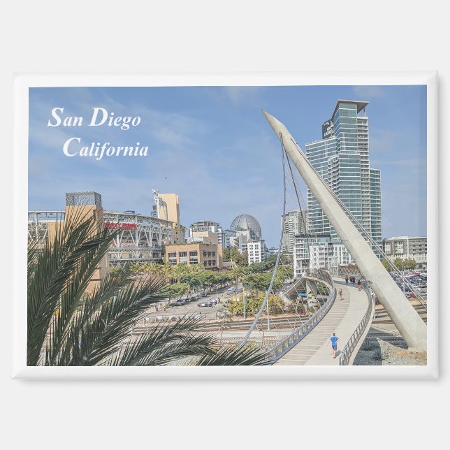 imán - San Diego California (Anverso)