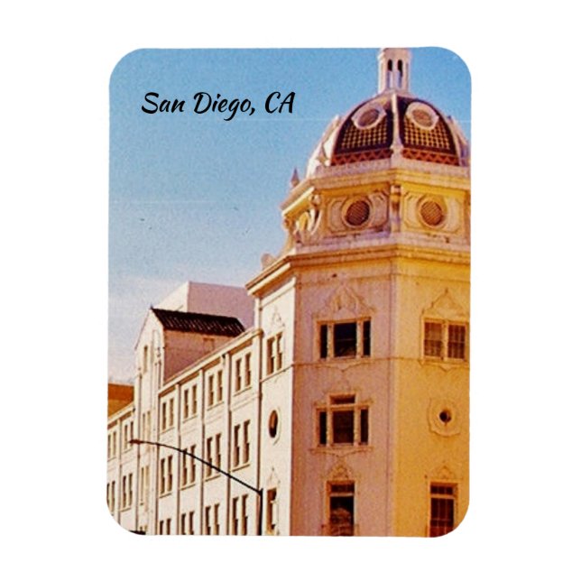 Imán San Diego, California (Vertical)