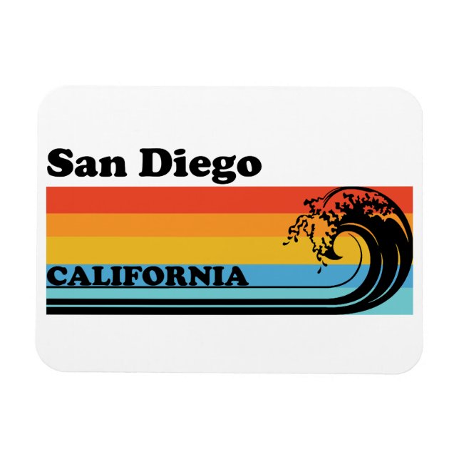 Imán San Diego California (Horizontal)