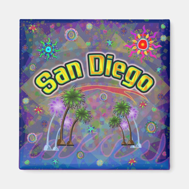 Imán San Diego Noble Voyage Magnet (Frente)