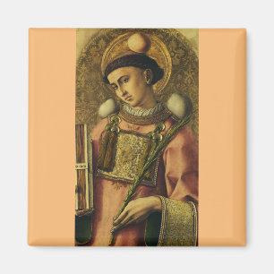 Imán San Esteban el Protomártir Iconografía de Arte Fin