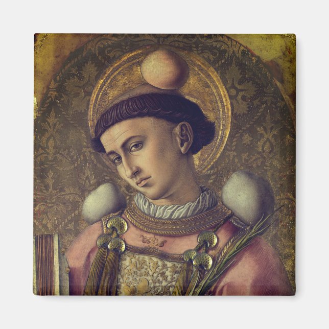 Imán San Esteban (por Carlo Crivelli, 1476) (Frente)