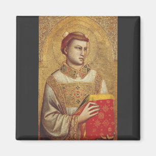 Imán San Esteban por Giotto Reproducción de Arte Fino