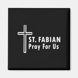 Imán San Fabian Reza Por Nosotros Patrocinio Oración Ca