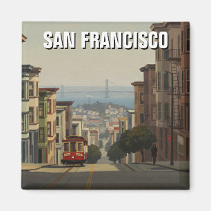 Imán San Francisco Cable Car California