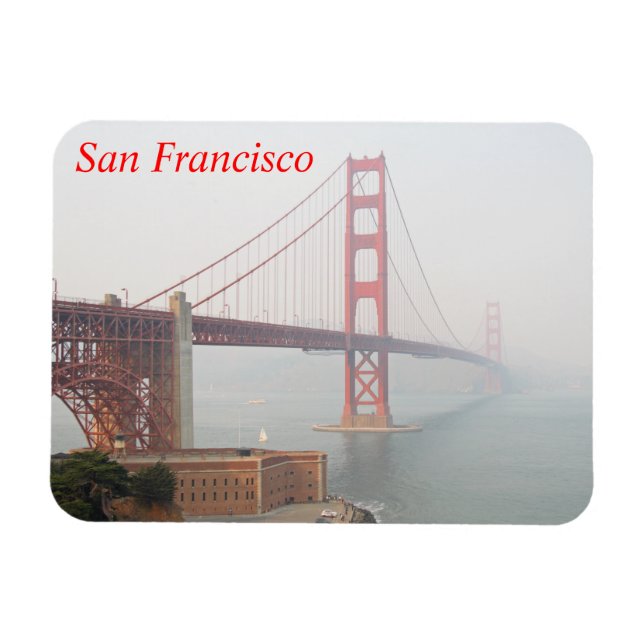 Imán San Francisco, California, Estados Unidos (Horizontal)