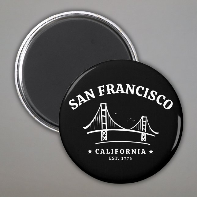 Imán San Francisco California Golden Gate Landscape (Subido por el creador)