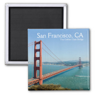 Imán San Francisco California The Golden Gate Bridge