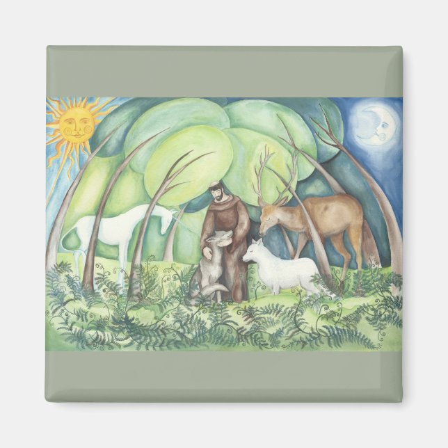 Imán San Francisco de Asís (Frente)