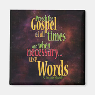 Imán San Francisco de la cita de Asís