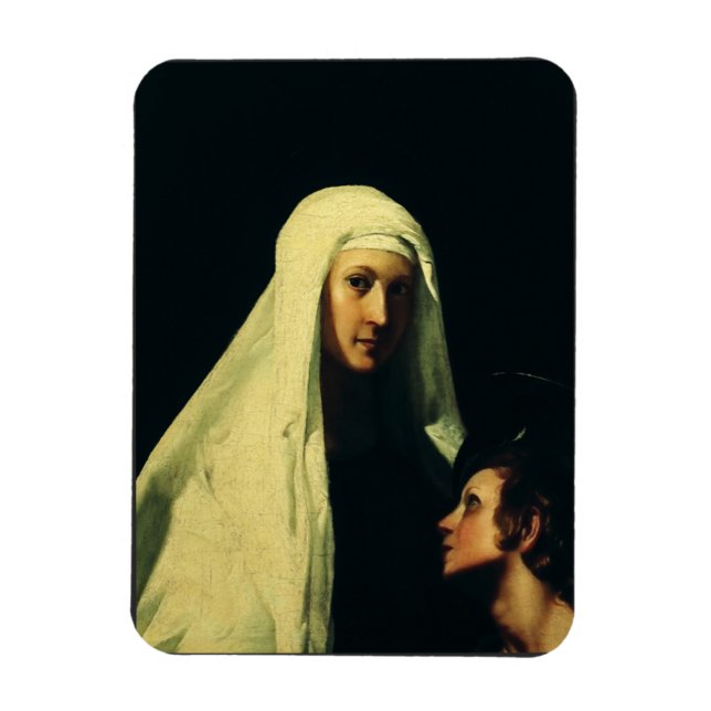 Imán San Francisco de Roma por Giovanni Antonio Galli (Vertical)