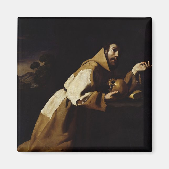 Imán San Francisco en la meditación, 1639 (Frente)