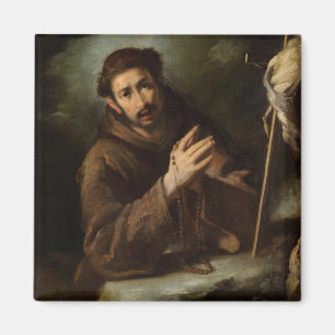 Imán San Francisco en la oración (fe cristiana)